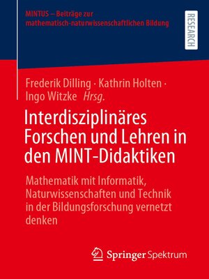 cover image of Interdisziplinäres Forschen und Lehren in den MINT-Didaktiken